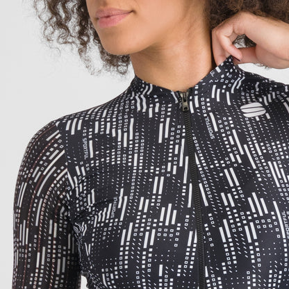 Combinação SPORTFUL G-SUIT Mangas Curtas Mulher Preto/Branco