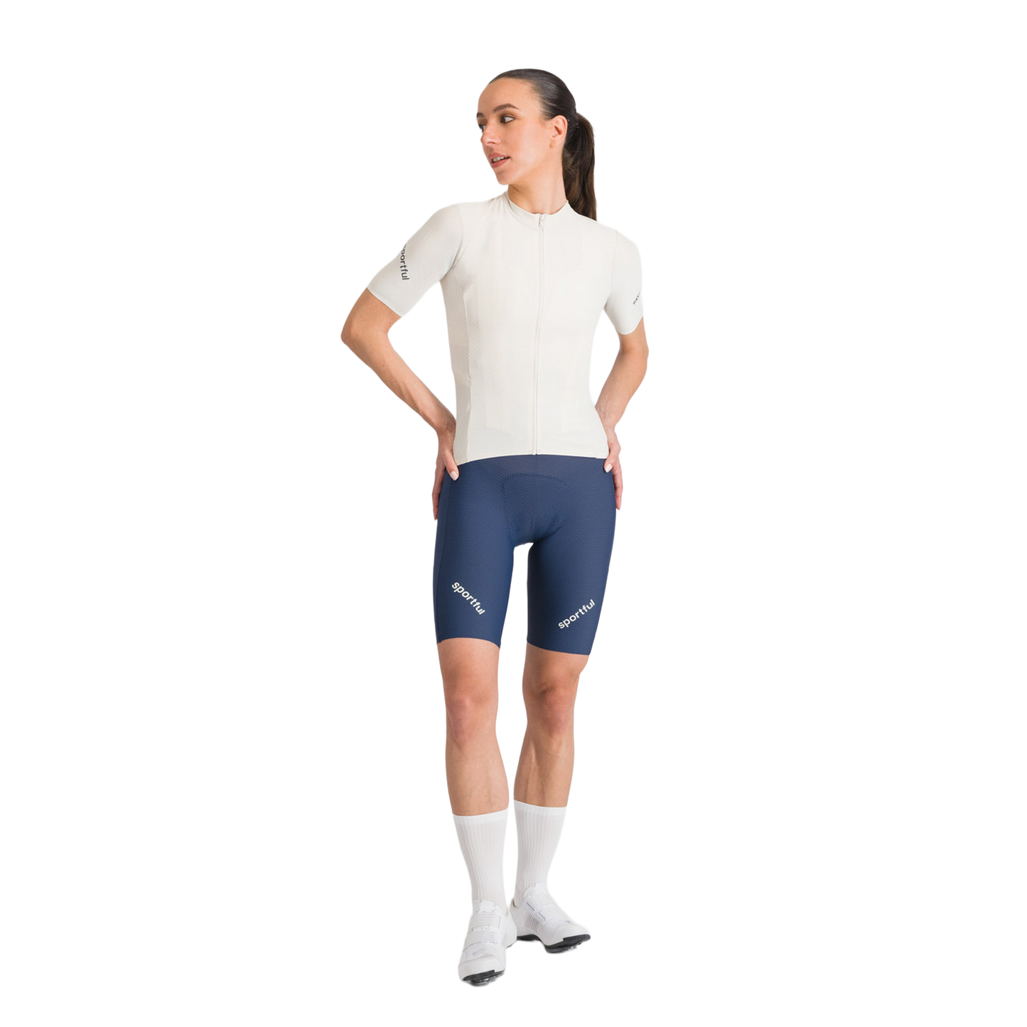 Camisola de manga curta SPORTFUL HYPEREPIC para mulher Creme