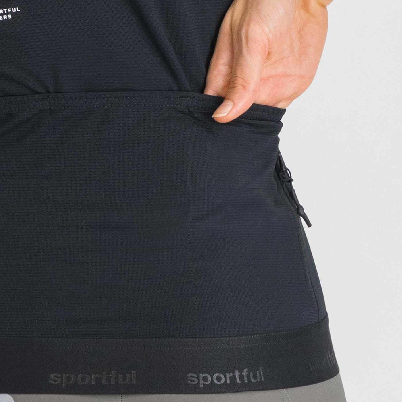 SPORTFUL SRK 2Camisola curta para mulher Preto