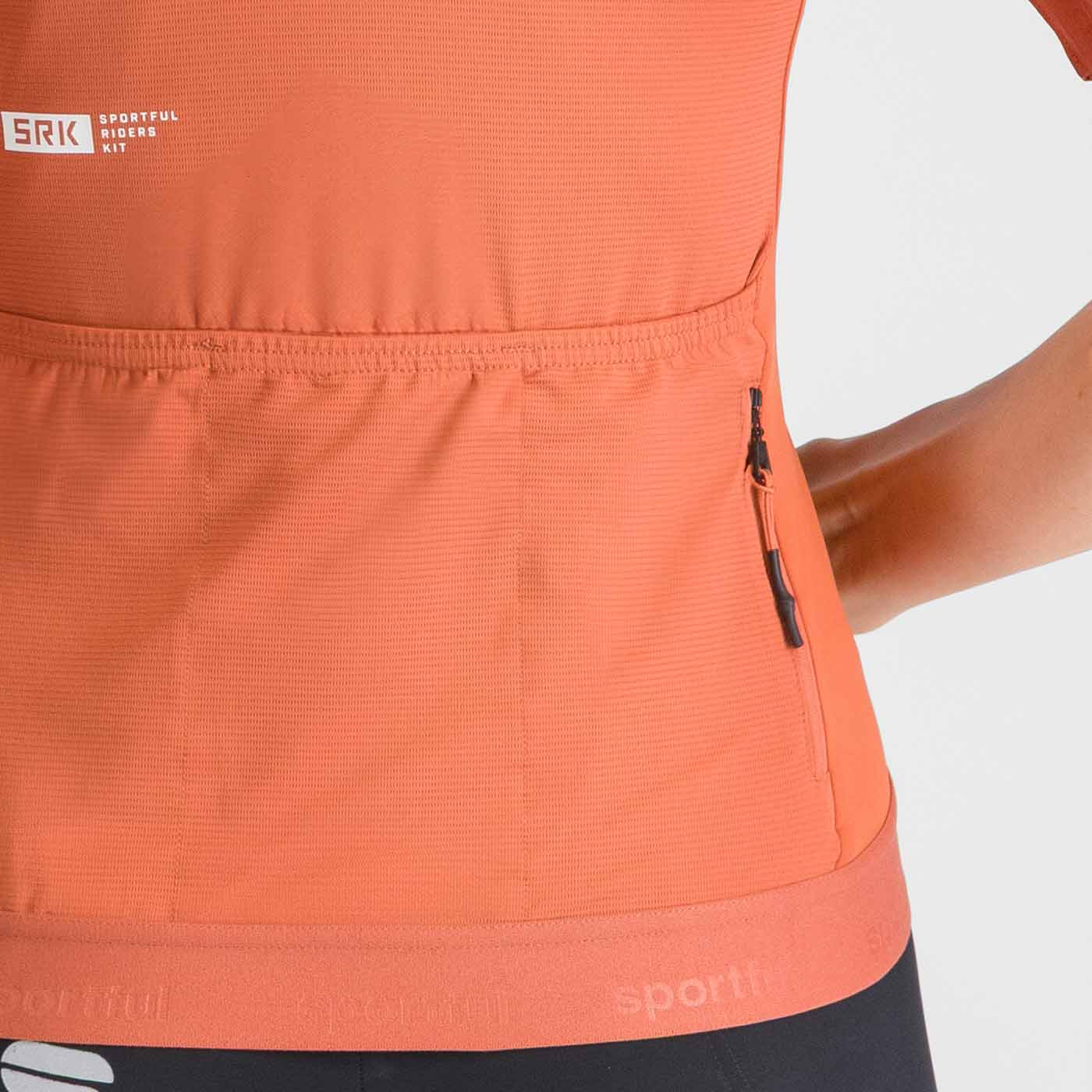 SPORTFUL SRK 2Camisola curta para mulher Laranja