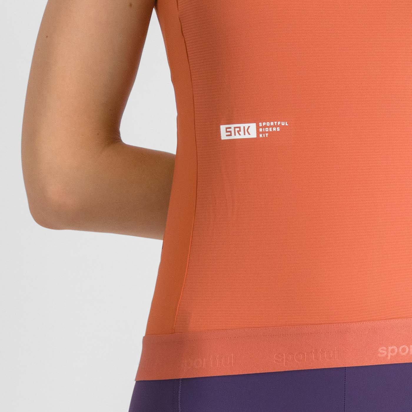 Camisola sem mangas SPORTFUL SRK TOP para mulher, cor de laranja