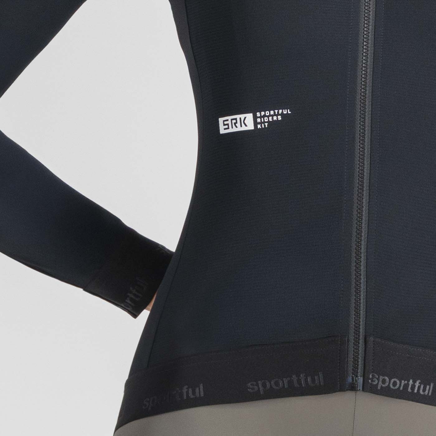 SPORTFUL SRK Camisola de manga comprida para mulher Preto