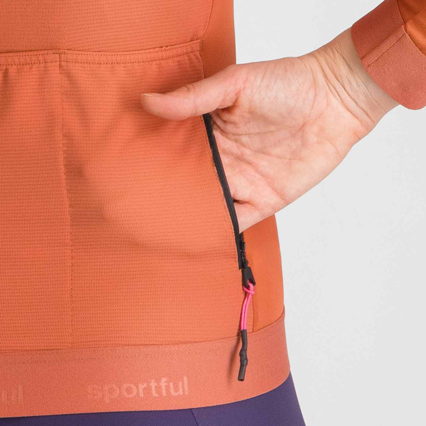 Camisola de manga comprida laranja SPORTFUL SRK para mulher