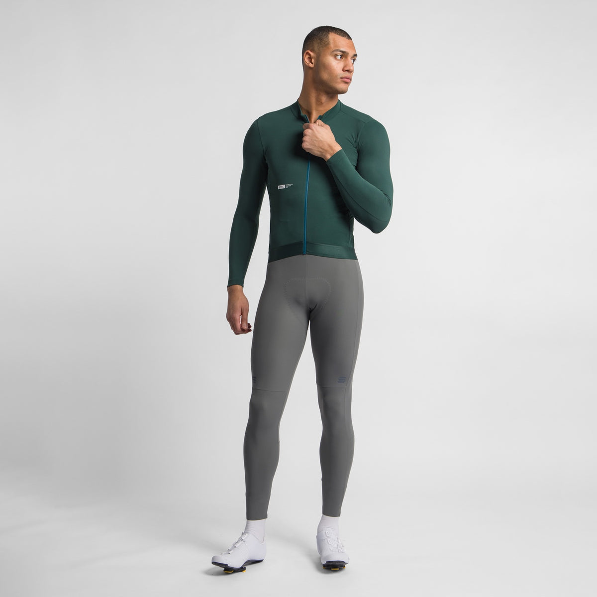 Camisola de ciclismo SPORTFUL SRK 2 de manga comprida verde