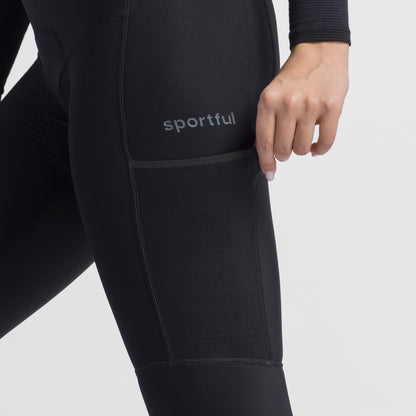 Calças com Alças SPORTFUL SUPERGIARA 2 Mulher Preto