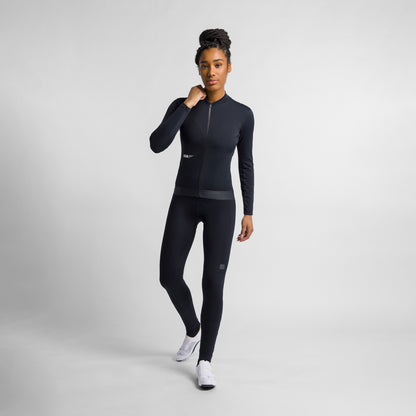 Camisola de ciclismo SPORTFUL SRK 2 de senhora, de manga comprida, preta