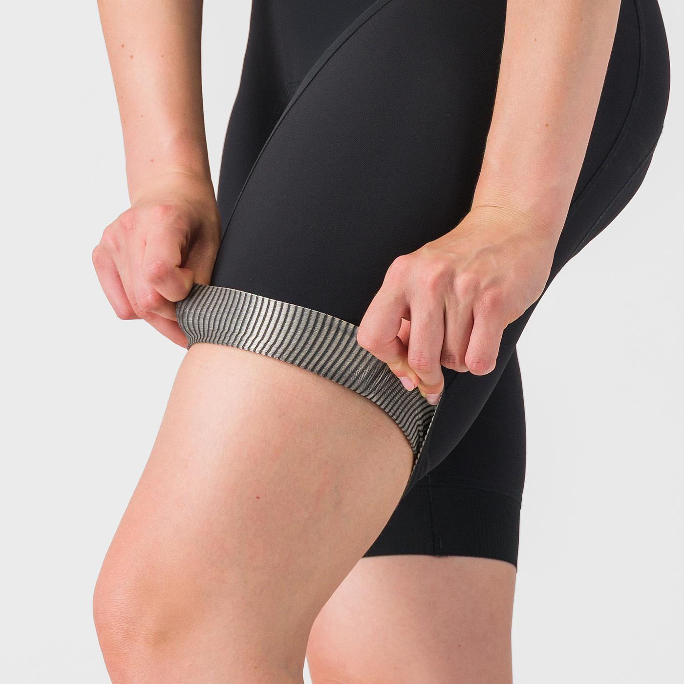 Calção CASTELLI ENDURANCE para mulher, preto