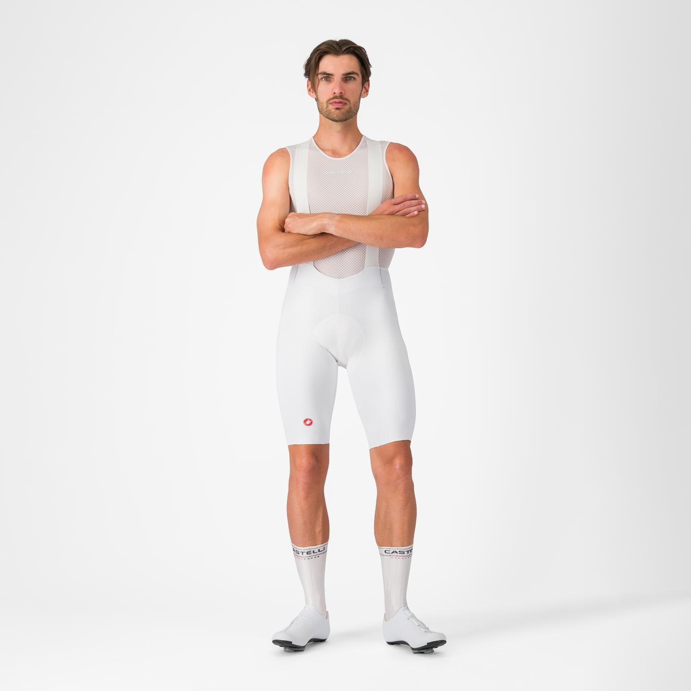 CASTELLI FREE AERO RACE Bib Tight S Branco