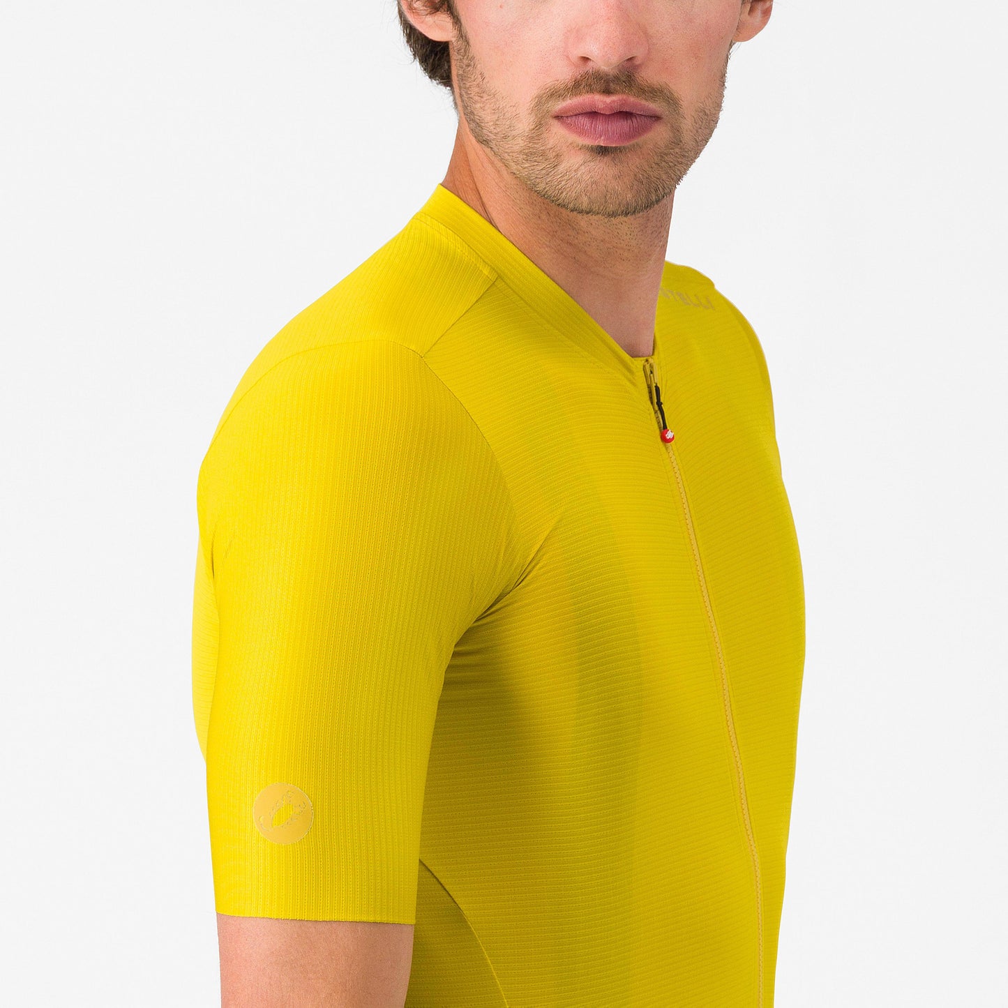 CASTELLI ESPRESSO 2 Camisola de manga curta Amarelo