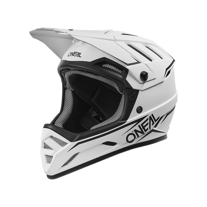Capacete BTT O'NEAL BACKFLIP SOLID Branco