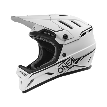 Capacete BTT O'NEAL BACKFLIP SOLID Branco