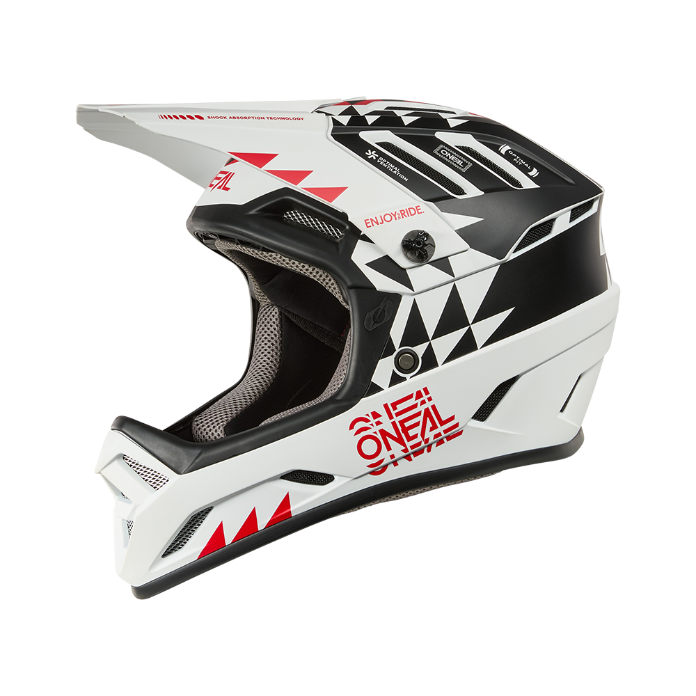 Capacete de BTT O'NEAL BACKFLIP KNOX Branco/Preto