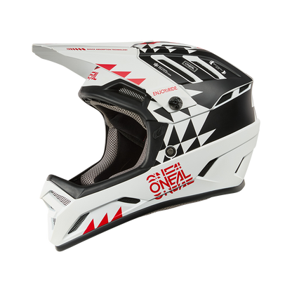 Capacete BTT O'NEAL BACKFLIP KNOX Branco/Preto