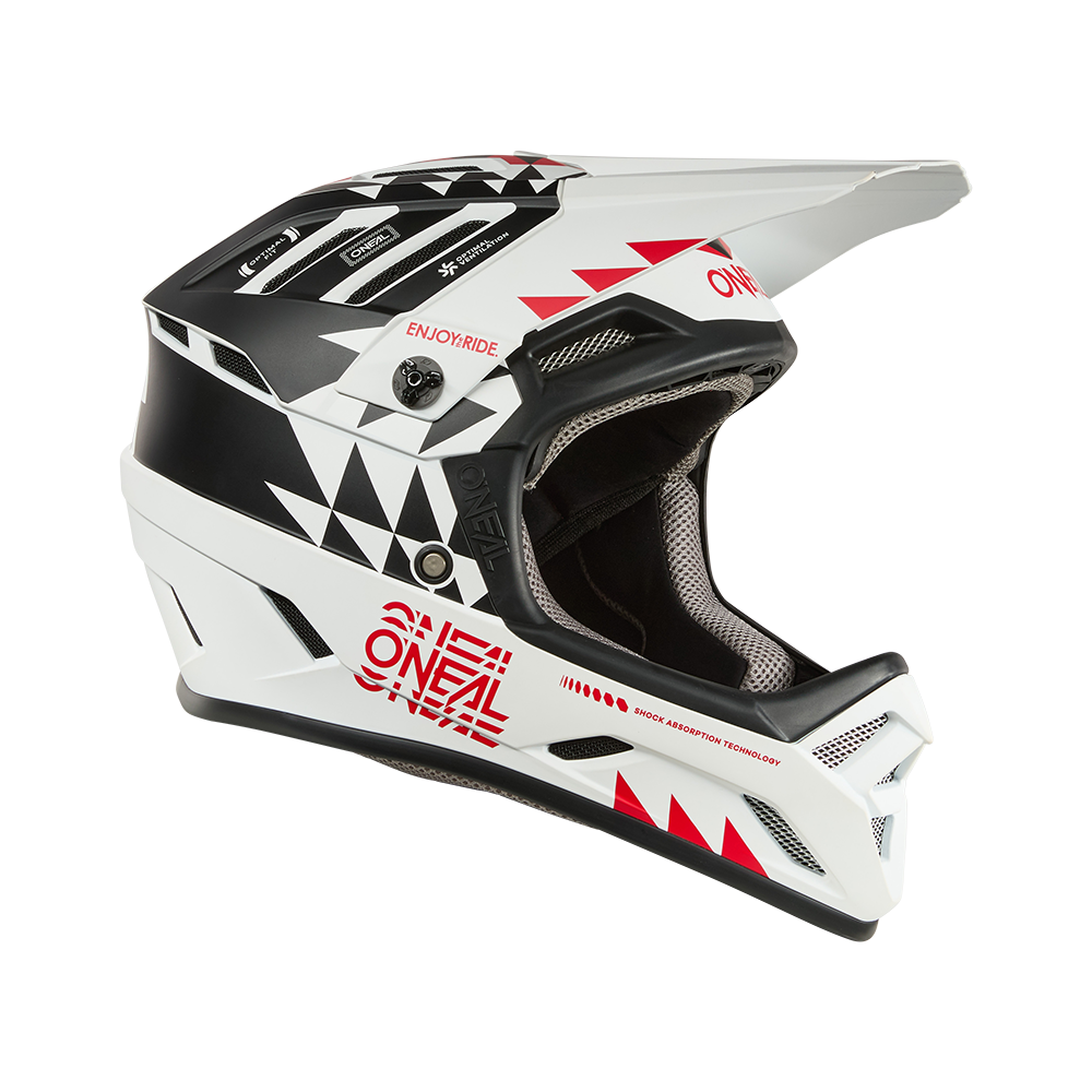 Capacete de BTT O'NEAL BACKFLIP KNOX Branco/Preto