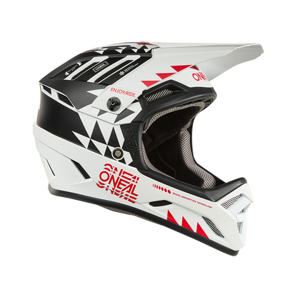 Capacete BTT O'NEAL BACKFLIP KNOX Branco/Preto