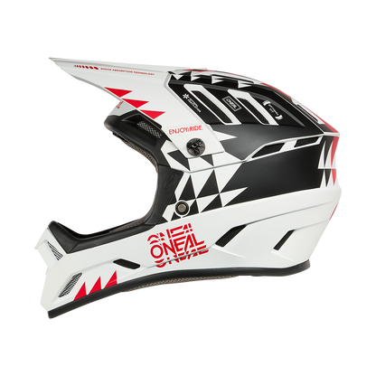 Capacete BTT O'NEAL BACKFLIP KNOX Branco/Preto