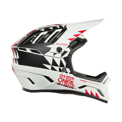 Capacete BTT O'NEAL BACKFLIP KNOX Branco/Preto