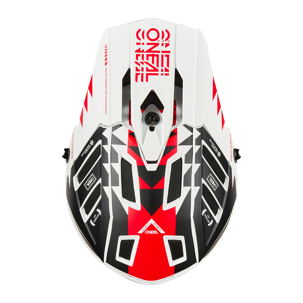 Capacete de BTT O'NEAL BACKFLIP KNOX Branco/Preto