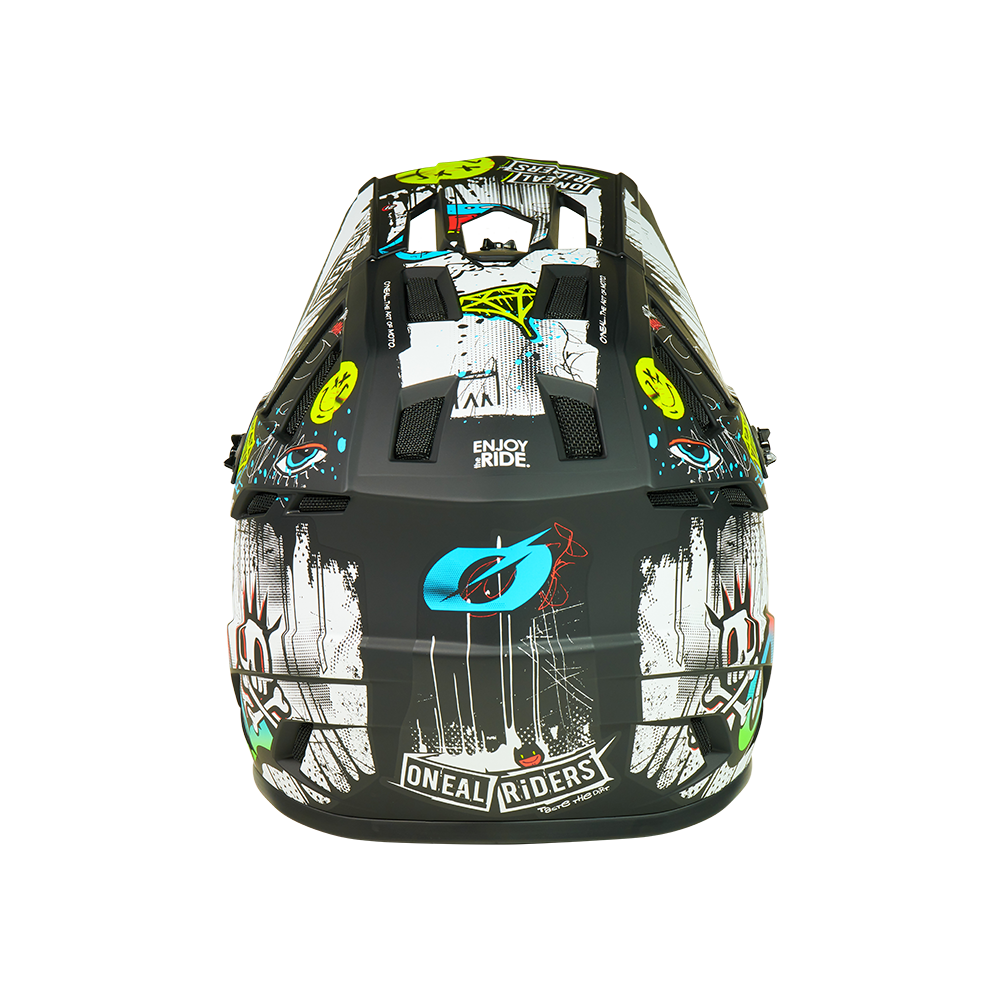 Capacete BTT O'NEAL BACKFLIP RANCID Preto/branco