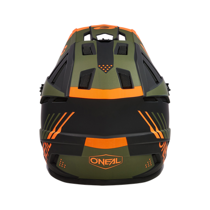 Capacete BTT O'NEAL BACKFLIP STRIKE Preto/Laranja/Verde