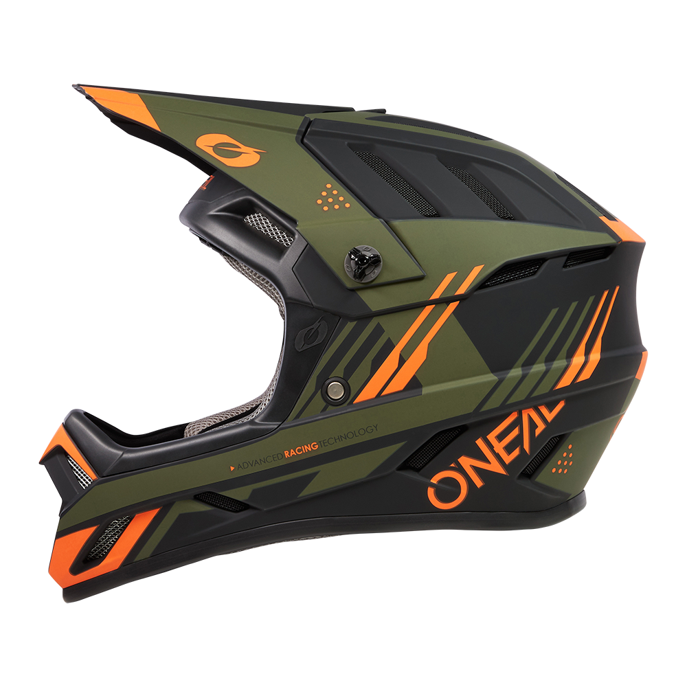 Capacete BTT O'NEAL BACKFLIP STRIKE Preto/Laranja/Verde