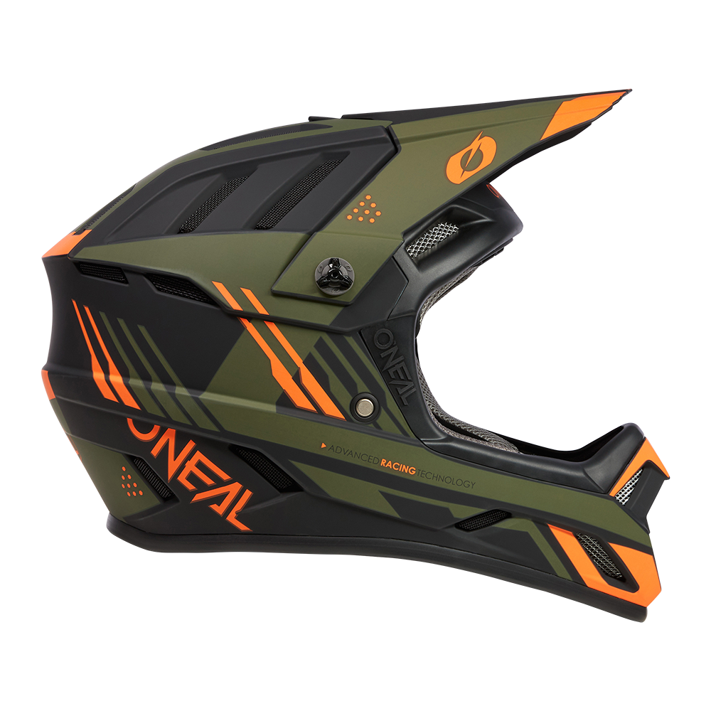 Capacete BTT O'NEAL BACKFLIP STRIKE Preto/Laranja/Verde