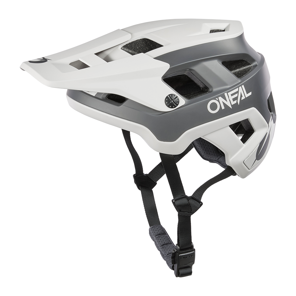 Capacete de BTT O'NEAL DEFENDER Cinzento/Branco