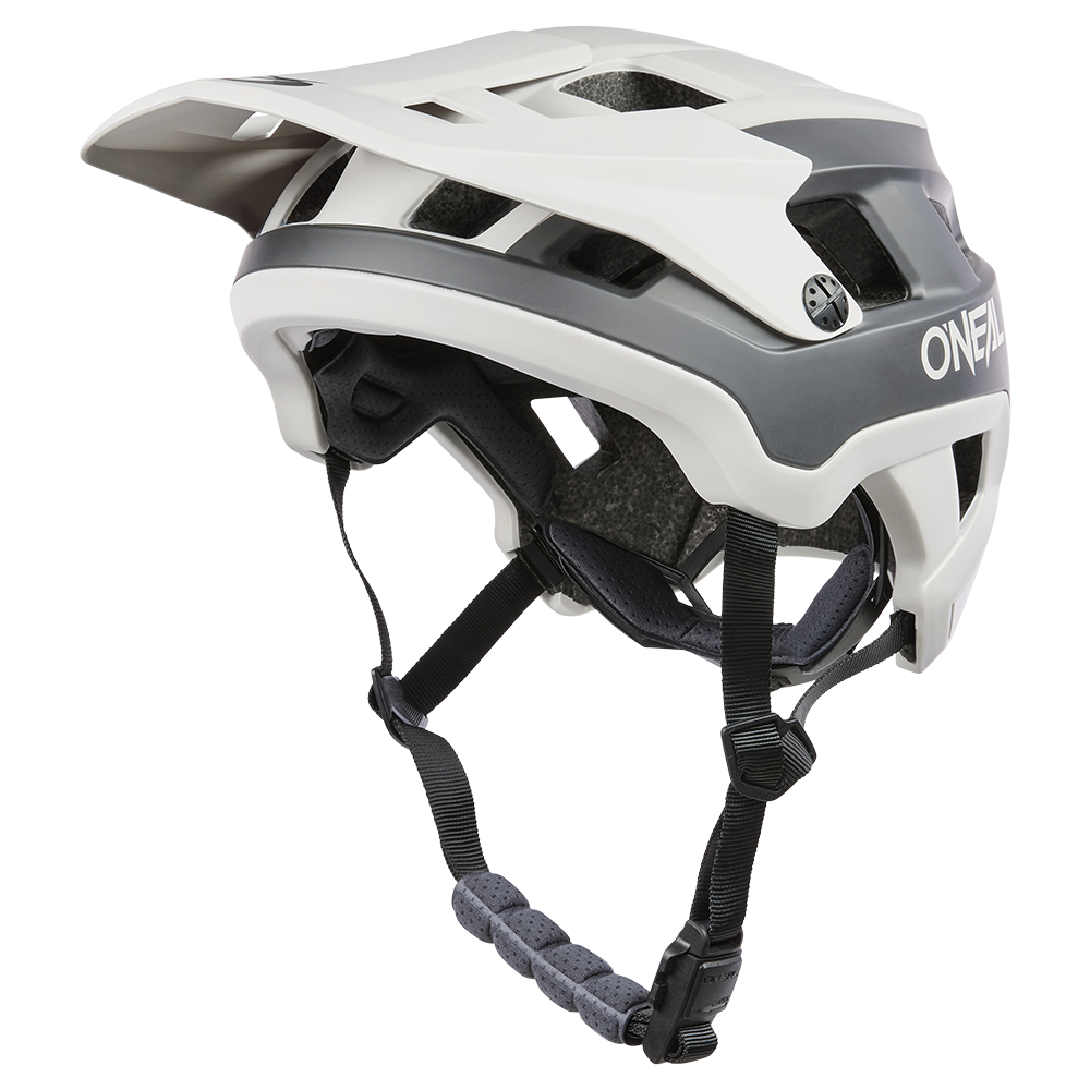Capacete de BTT O'NEAL DEFENDER Cinzento/Branco