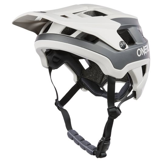 Capacete de BTT O'NEAL DEFENDER Cinzento/Branco