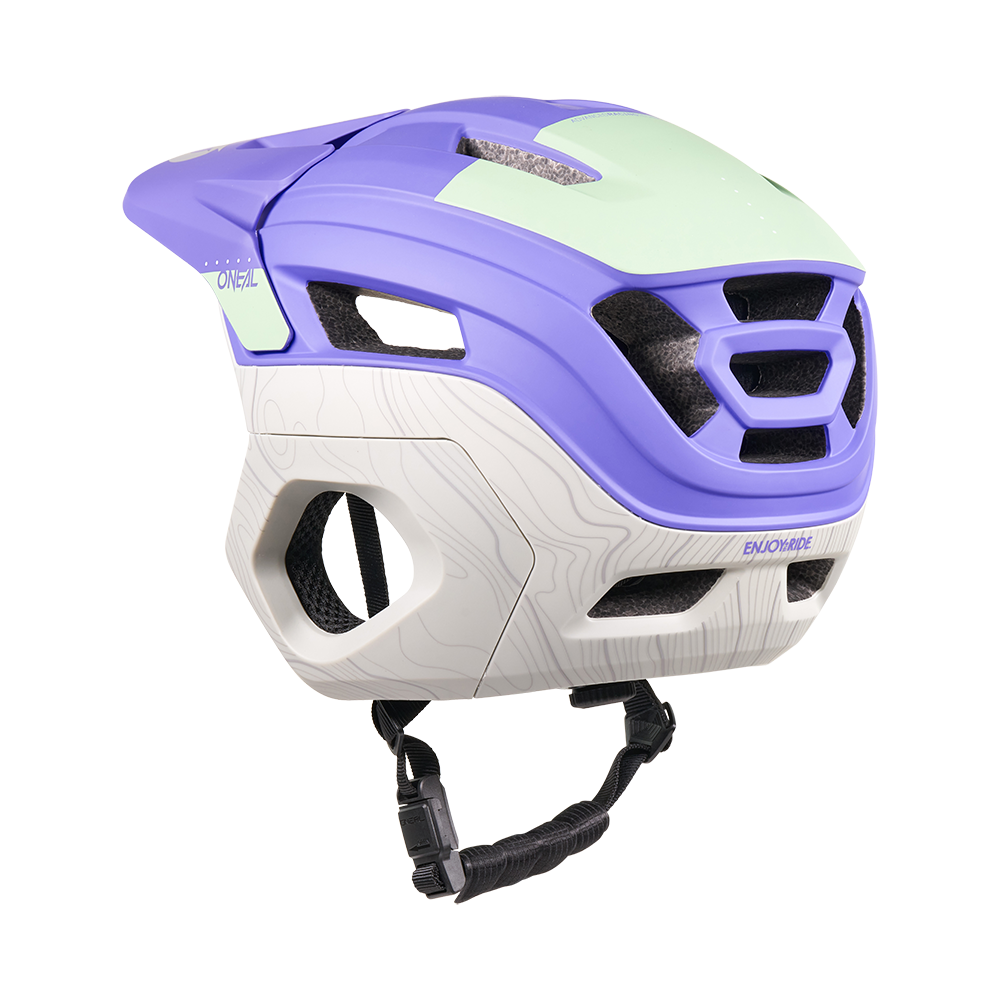 Capacete de BTT O'NEAL TRAPPER EVO TOPO Roxo
