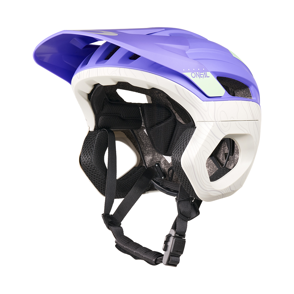Capacete de BTT O'NEAL TRAPPER EVO TOPO Roxo