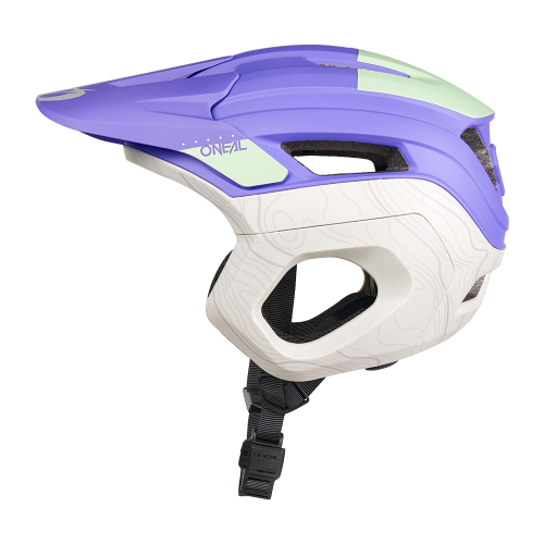 Capacete de BTT O'NEAL TRAPPER EVO TOPO Roxo