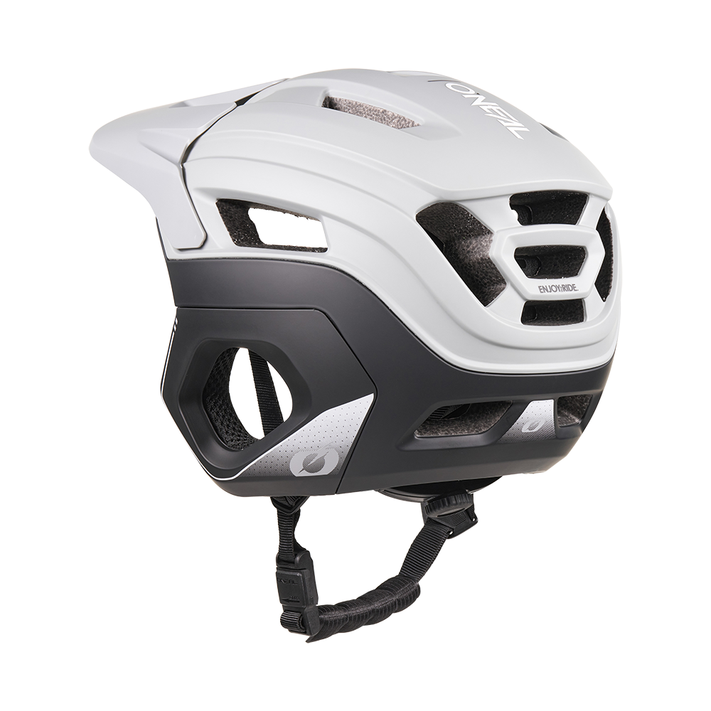 Capacete de BTT O'NEAL TRAPPER EVO SOLID Preto/Cinzento