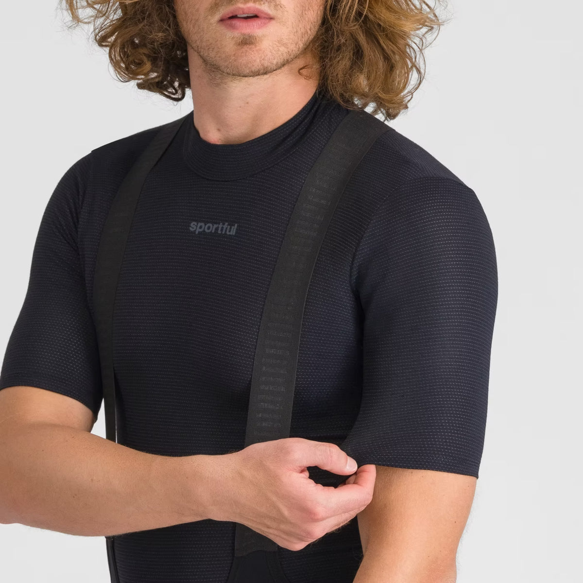 Camisola interior SPORTFUL MERINO de manga curta preta