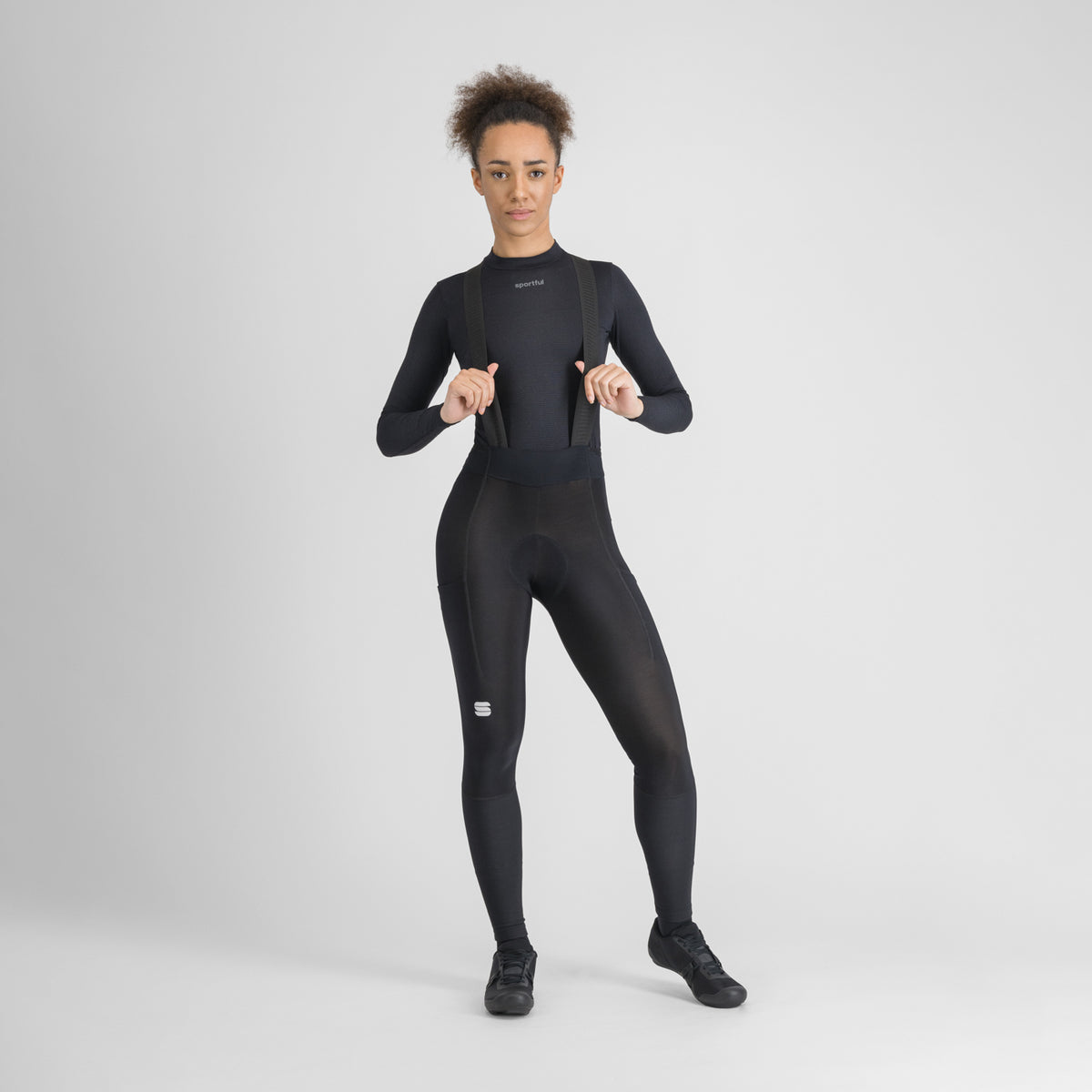 Camisola interior SPORTFUL MERINO de manga comprida para mulher preta