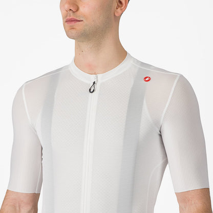 Maillot CASTELLI ESPRESSO Mangas Curtas Branco