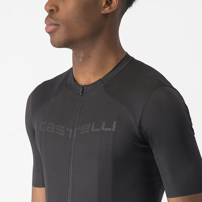 Maillot CASTELLI PROLOGO LITE Mangas Curtas Preto