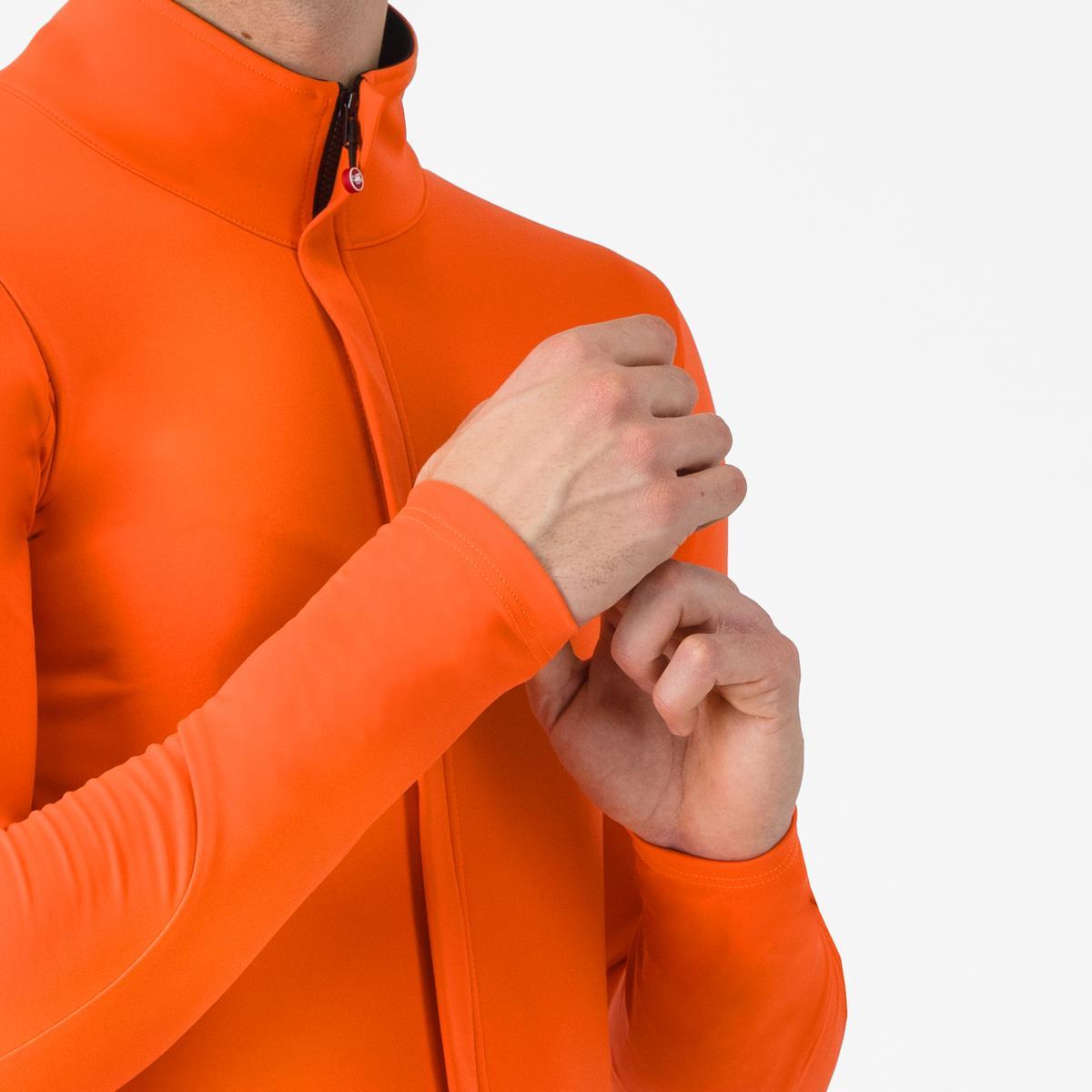 Casaco CASTELLI PERFETTO AIR Laranja/Preto