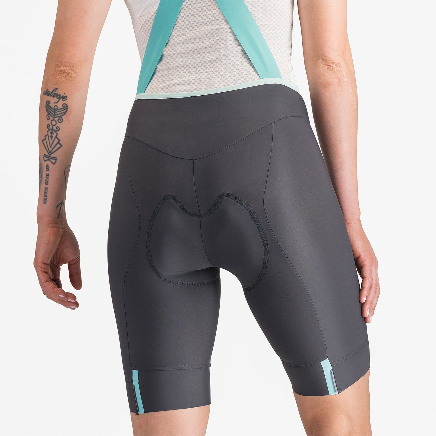 CASTELLI PRIMA 2 DT Bib Tight cinzento-escuro para mulher