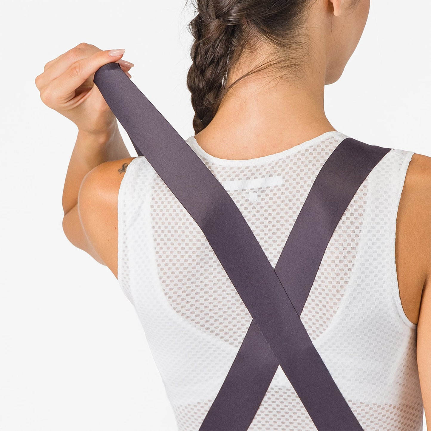 CASTELLI PRIMA 2 DT Bib Tight roxo escuro para mulher