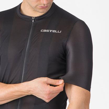 Jersey CASTELLI UNLIMITED ENTRATA 3 Mangas Curtas Preto