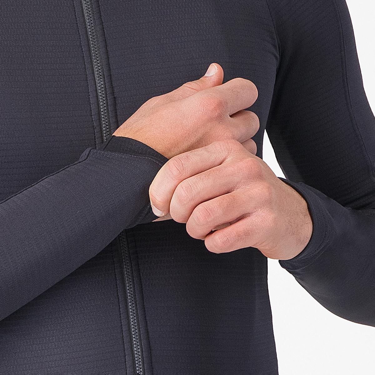 CASTELLI PURO 4 Camisola de manga comprida Cinzento