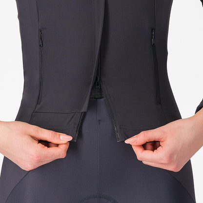 Jaqueta CASTELLI PERFETTO RoS 3 Feminina Preto/Preto Reflex