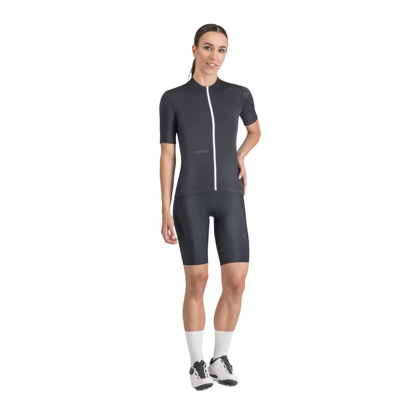 Camisola de manga curta SPORTFUL CLASSIC para mulher Preto