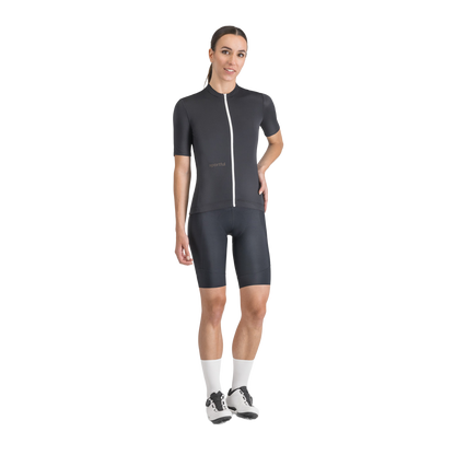 Maillot SPORTFUL CLASSIC Mangas Curtas Feminino Preto