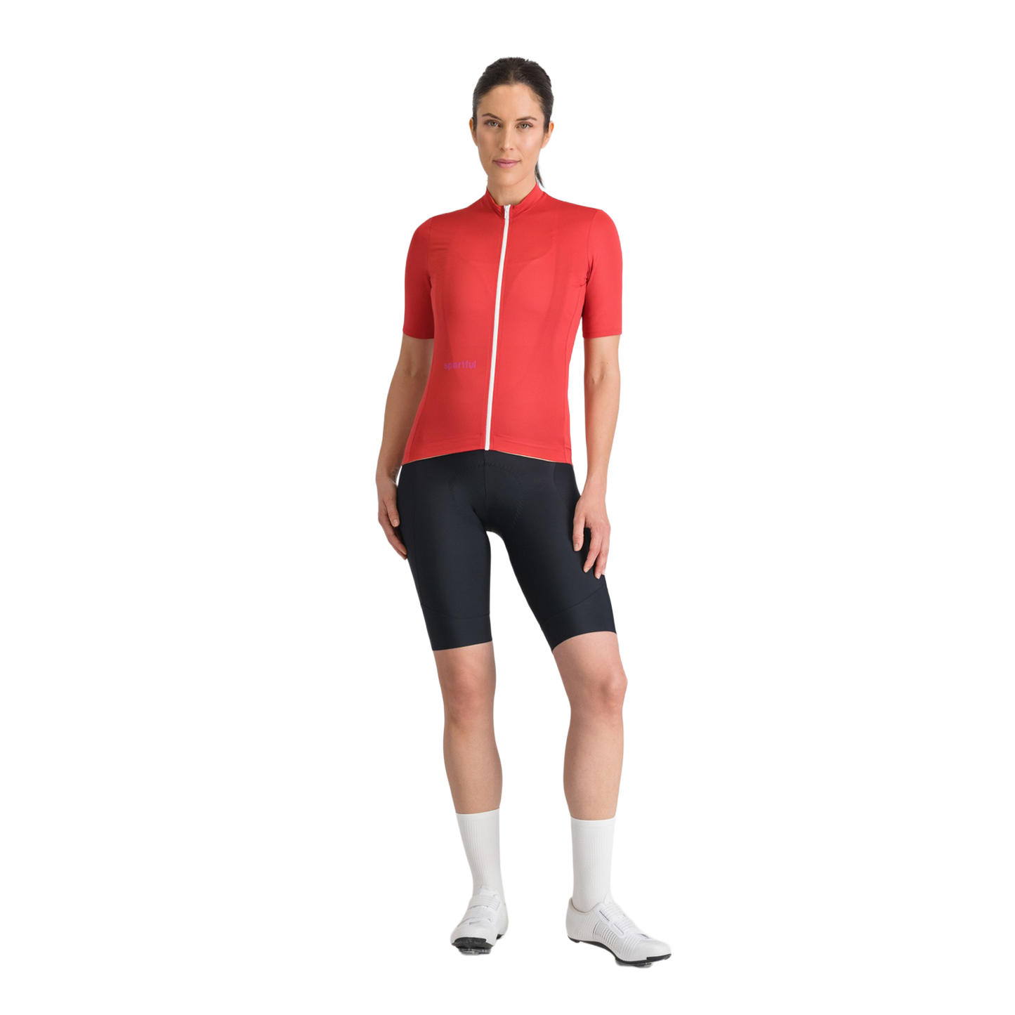 Camisola de manga curta SPORTFUL CLASSIC para mulher Vermelho