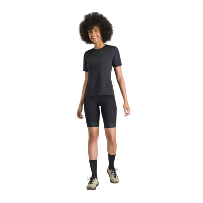 Maillot SPORTFUL SUPERGIARA TEE Mangas Curtas Mulher Preto