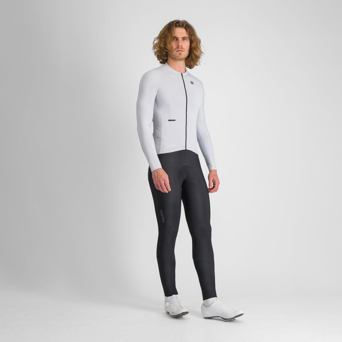 Camisola de ciclismo SPORTFUL SUPERNOVA de manga comprida cinzenta