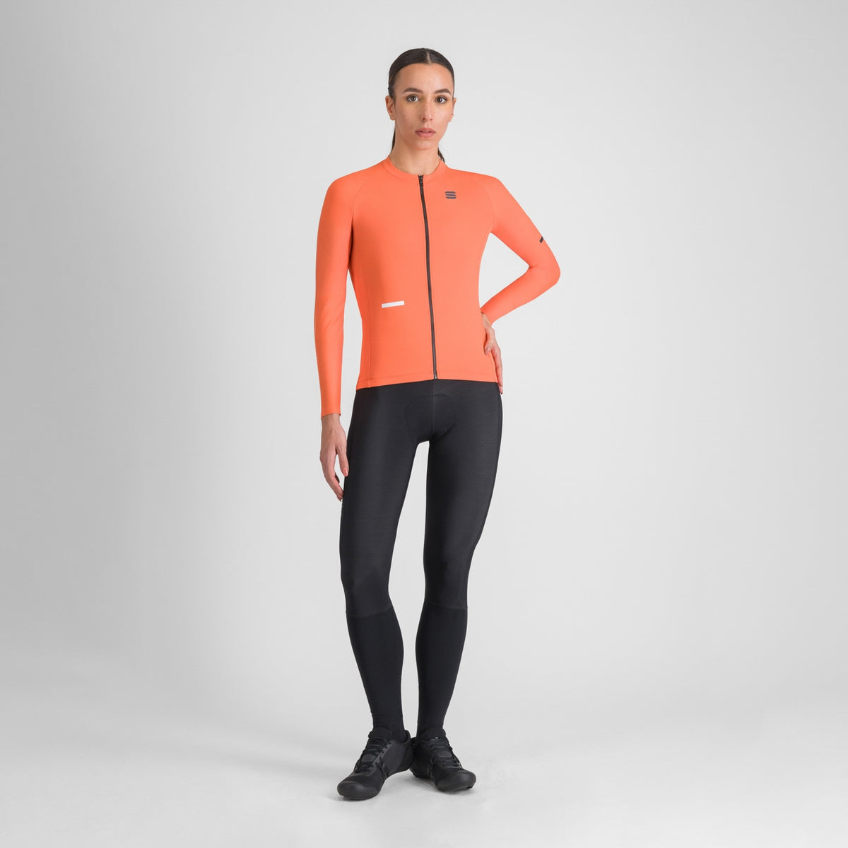Camisola SPORTFUL Supernova de manga comprida para mulher vermelha