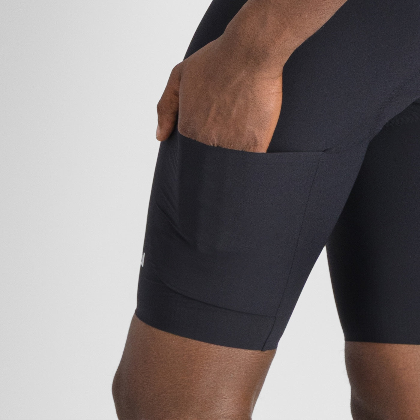 SPORTFUL G-SUIT Manga curta preto/branco